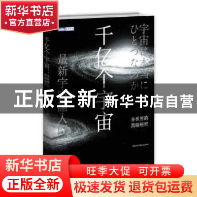 正版 千亿个宇宙:多世界的黑暗秘密 [日]村山齐 人民邮电出版社 9