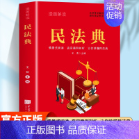 漫画解读民法典 [正版]漫画解读民法典 法律常识一本全民法典司法解释理解与适用 社会生活法律典型案例 法律基础知识书