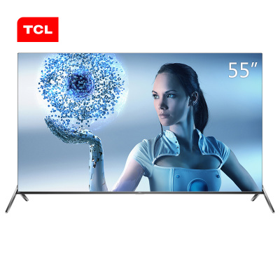TCL 官方旗舰 55T680 (55英寸) 吋 免遥控超智慧 4K超高清AI人工智能LED液晶电视机