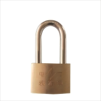 圣一智控 SY30mm-40mm 镀锌锁梁铜十字锁(计价单位:个)黄色