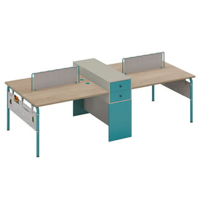 富和美(BNF)88B1608办公家具职员办公桌1200L*1600W*750H