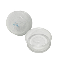 奥德鑫一次性PP餐盒 1750ml透明圆形 整箱
