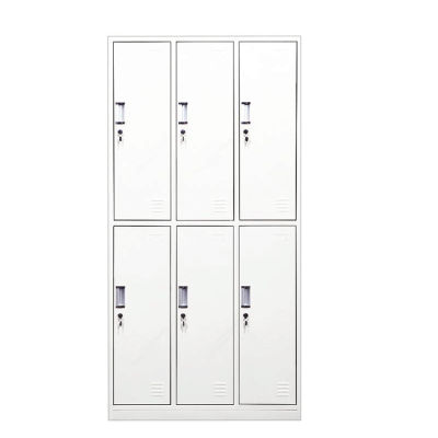 钢制六门更衣柜