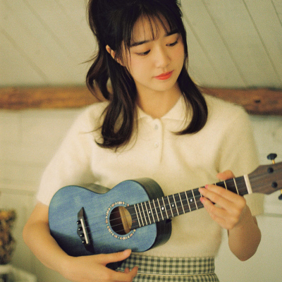 ins风！炎单板尤克里里女生款初学者男小吉他儿童乌克丽丽ukule