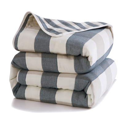 途波列纯棉六层纱布全棉毛巾被夏季