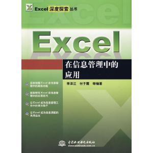正版新书]Excel在信息管理中的应用(Excel深度探索丛书)李泽江97