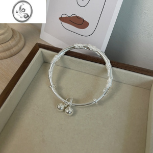 JiMi繁花似锦花蕊蝴蝶手镯女2023年新款潮复古轻奢小众高级感时尚手饰