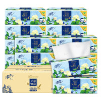 清风抽纸花萃4层90抽*16包M码整箱