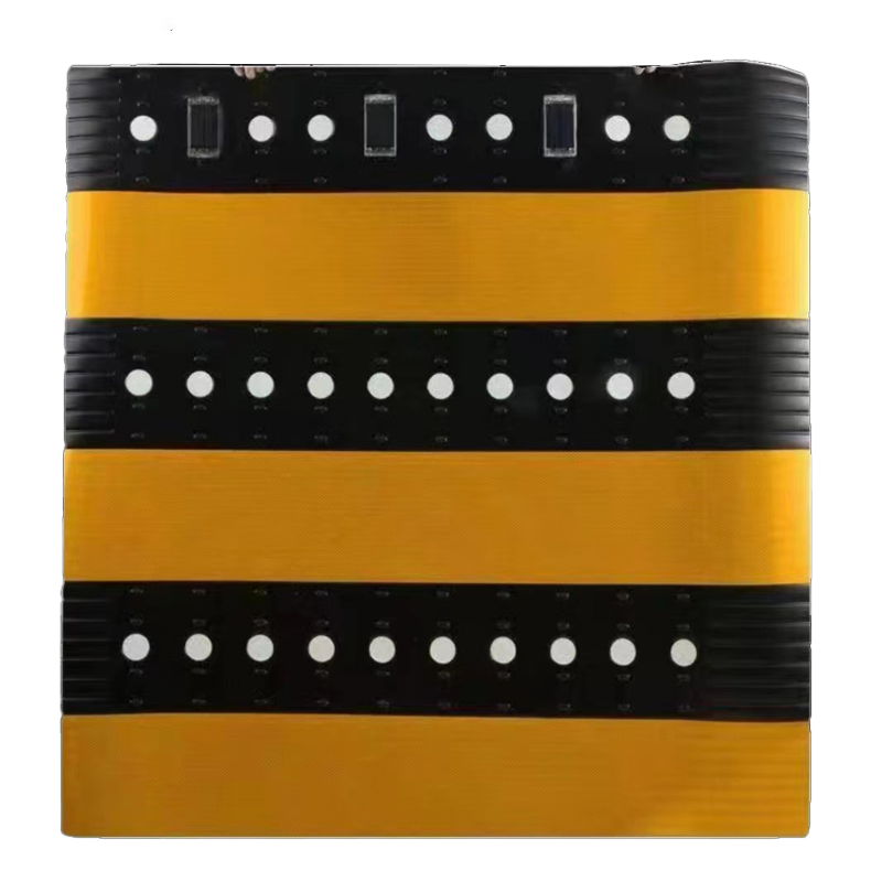 TUWEJIA TWJ-04 防外破太阳能警示灯 3WIP65 DC12V 5000K 黄黑色(计价单位:台)