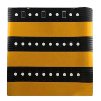 TUWEJIA TWJ-04 防外破太阳能警示灯 3WIP65 DC12V 5000K 黄黑色(计价单位:台)