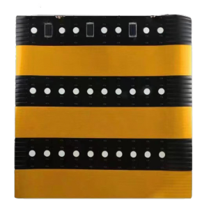 TUWEJIA TWJ-04 防外破太阳能警示灯 3WIP65 DC12V 5000K 黄黑色(计价单位:台)