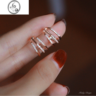 JiMi「经典复刻」简约精致圈圈蚊香盘耳夹无耳洞女耳圈耳环法式复古