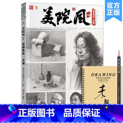 [正版]美院风2素描体系一本通 2023教学笔记品博赖子成