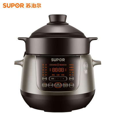 苏泊尔(SUPOR)电炖锅电炖盅5L 大容量中华炽陶瓷内胆炖汤锅煲汤锅 煮粥锅 精控快速电炖锅电炖锅TG50YC705