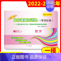 数学 九年级/初中三年级 [正版]2022-2024版领先一步文化课强化训练三年合订本中考一模卷数学含答案2022年20