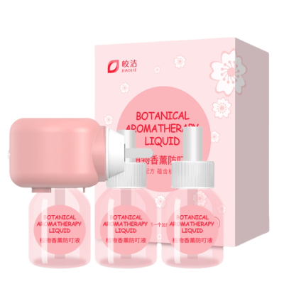 皎洁 电热蚊香液 3液1器 盒