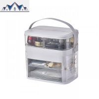 化妆品梦幻收纳盒北欧风格大号led各种首饰耳饰口红一体收纳 三维工匠