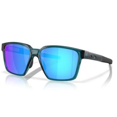 欧克利(OAKLEY)中性款运动太阳镜方形镜片耐用防滑高清Prizm蓝镜 Navy