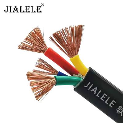 JIALELE 软芯控制线 2*1.5平方220v/米