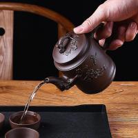 家柏饰(CORATED)紫砂壶大容量过滤泡茶水壶花茶单壶套装陶瓷家用茶碗茶具套装