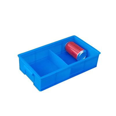 臻远ZY-SNXD-107塑料分割箱零件分类箱收纳盒 1号2分格