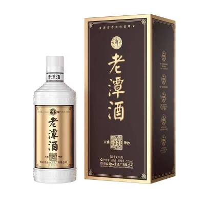 潭酒 老潭酒白标 53度500ml 酱香型白酒 新老版本年份随机