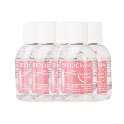 法国贝德玛卸妆水舒妍多效洁肤液20ml*5支装共100ml（卸妆水深层清洁粉水）中小样体验装，试用装