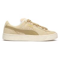 彪马(Puma)男款休闲板鞋白色 suede 材质加厚鞋舌防滑橡胶大底 la