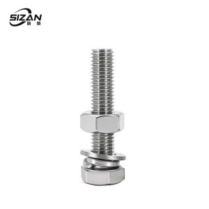 斯赞 不锈钢螺栓 M6*25mm 个