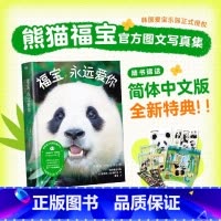 福宝永远爱你 [正版]书店福宝永远爱你 熊猫福宝图文写真集 简体中文版 姜爷爷写给福宝的送别之书 催泪随笔近200张高清