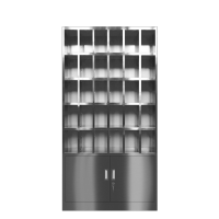 东都誉慧采 不锈钢水杯柜 30格 台