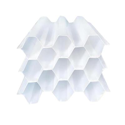 鑫睿辉蜂窝斜管填料 φ80*1.0mm 片