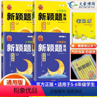 [语文+数学4本]太阳版+月亮版 小学通用 [正版]新颖题集锦太阳版知识大盘点语文数学四五六年级主题情境学习学霸阅读理解