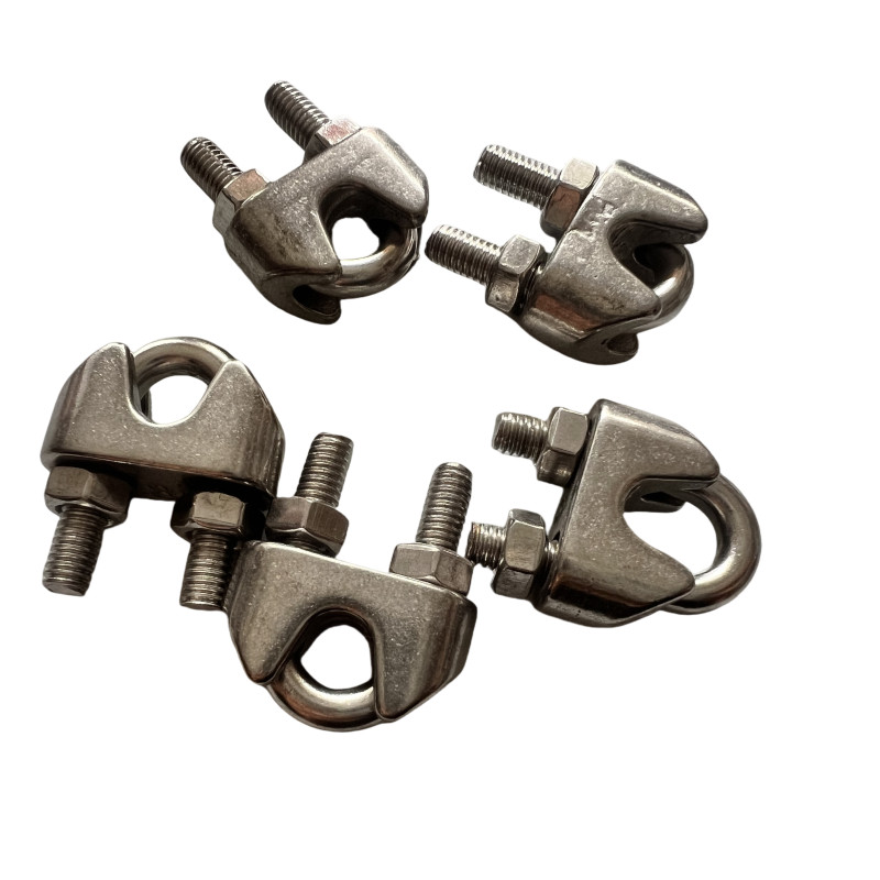 vzi 304不锈钢U型夹钢丝绳夹头 M20(8个) 包