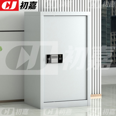 初嘉(CJ)单门保密柜矮柜密码文件柜档案资料柜钢制 常规单门电子锁