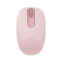 罗技(Logitech)M196 无线蓝牙鼠标 办公鼠标 笔记本商务办公家用 小巧便携 对称手型 玫瑰粉