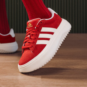 阿迪达斯(adidas)女鞋新款GRAND COURT运动鞋低帮板鞋耐磨休闲鞋KJ2065 ZP