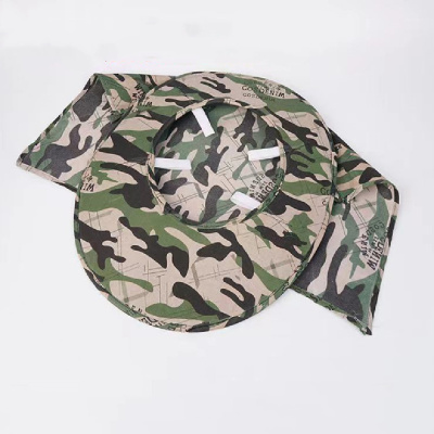 安全帽遮阳帽檐可折叠反光加大沿夏季速干户外建筑工人工地防晒帽