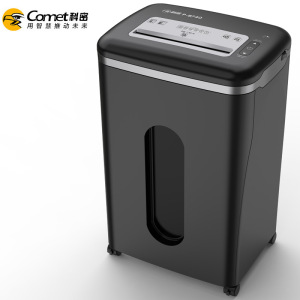 科密(comet)P-8740 4级碎纸机(单次16张 持续80分钟 31L 可碎卡 光盘 订书针)(台)