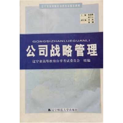 正版新书]公司战略管理杨锡怀 赵兴元9787811030013