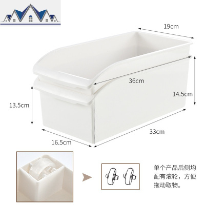 2个装厨房冰箱冷冻藏放鸡蛋的收纳盒保鲜盒储物盒冻饺子盒整理盒 三维工匠