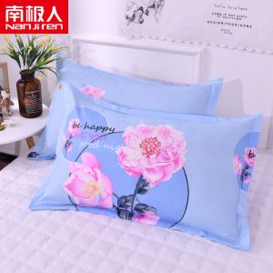 []枕头套一对装枕芯套卡通枕套学生一对成人48x74cm