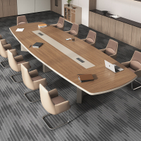 大型办公会议桌长桌会议室桌椅组合长条桌子会议台
