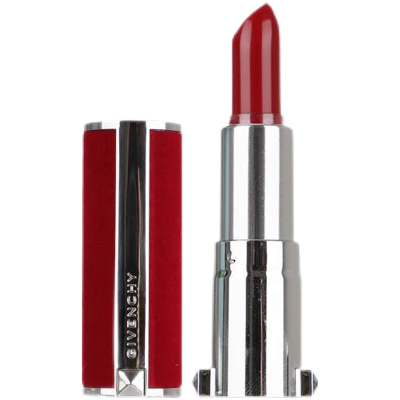 纪梵希(GIVENCHY)小羊皮红丝绒#N37口红小样 1支 高定皮革丝绒妆效持久水润