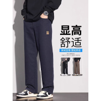 美式潮牌工装裤子男宽松直筒春秋伞兵裤秋季新款运动休闲长裤