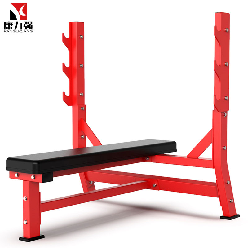 康力强KLQ956商用悍马系列健身房卧姿式平卧推胸训练架水平推举椅