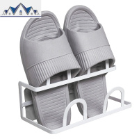 卫生间拖鞋架墙壁挂式免打孔简易沥水口省空间家用浴室收纳 三维工匠收纳层架