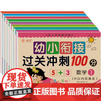 幼小衔接过关冲刺100分(全8册)学前练习册幼升小入学做准备一日一练测试卷整合试卷