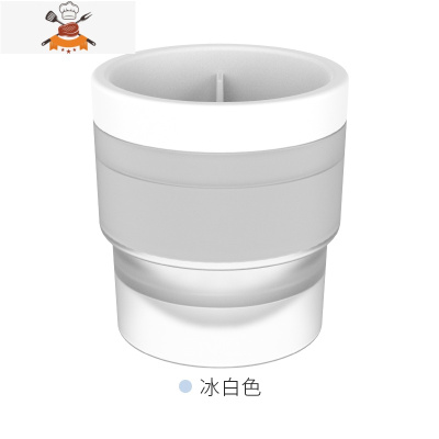 冰球模具冰格圆球制作器小型制冰器胶威士忌家用硅胶冻冰块模具 敬平 超大号圆球款-卡白[单个冰球·直径6cm]