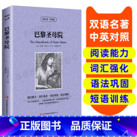 [正版]英汉双语名著读物 巴黎圣母院 原版原著英语书籍名著双语版英语名著阅读课外读物小学初中高中英语读物中英双语读物巴